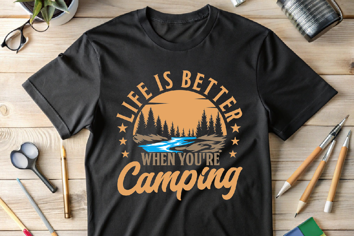 Life Is Better When You're T-shirt, an Illustration by Crafts Bundle (Photo 5 of 5)