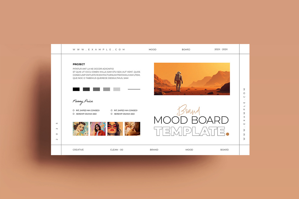 Moodboard Layout Template preview 5