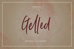 Gelled Lettering