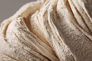 Close look at creamy dessert texture, a Photo by Beautiful things