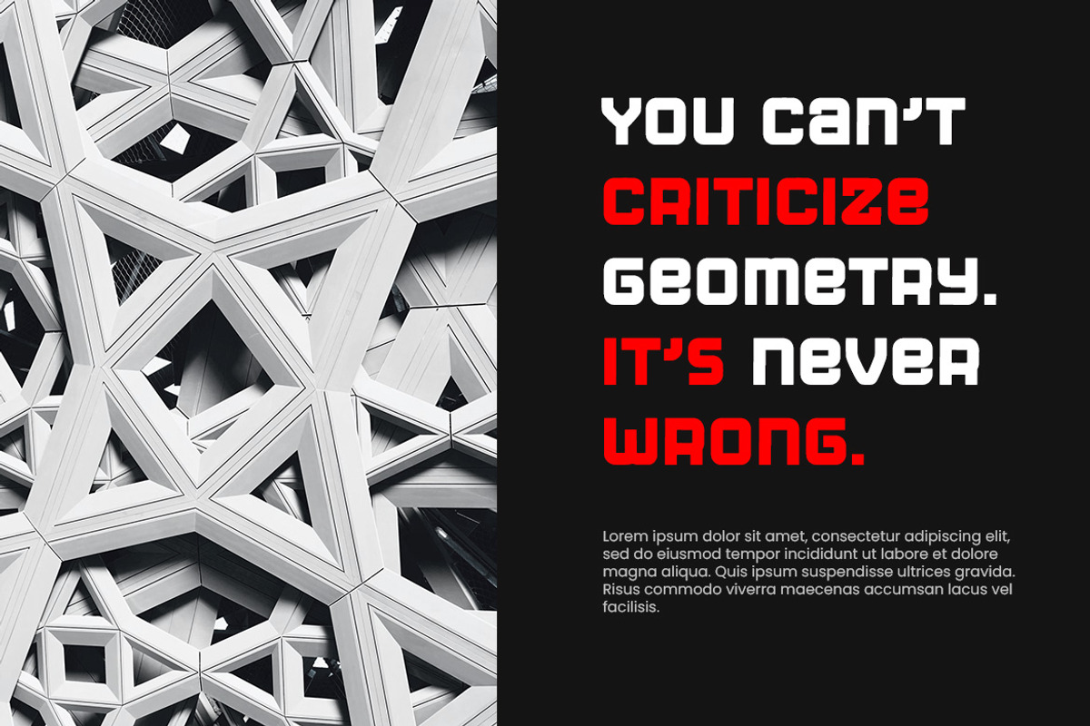 Rafuxa - A Modern Geometric Font, a Slab Serif Font by ENATIVE (Photo 5 of 5)