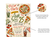 Hand Drawn Adult Birthday Invite, an Invitation Template by heynomi (Thumbnail 5 of 20)