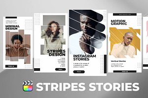 Stripes Stories for Final Cut Pro, a Templates & Theme by iamkoltunov