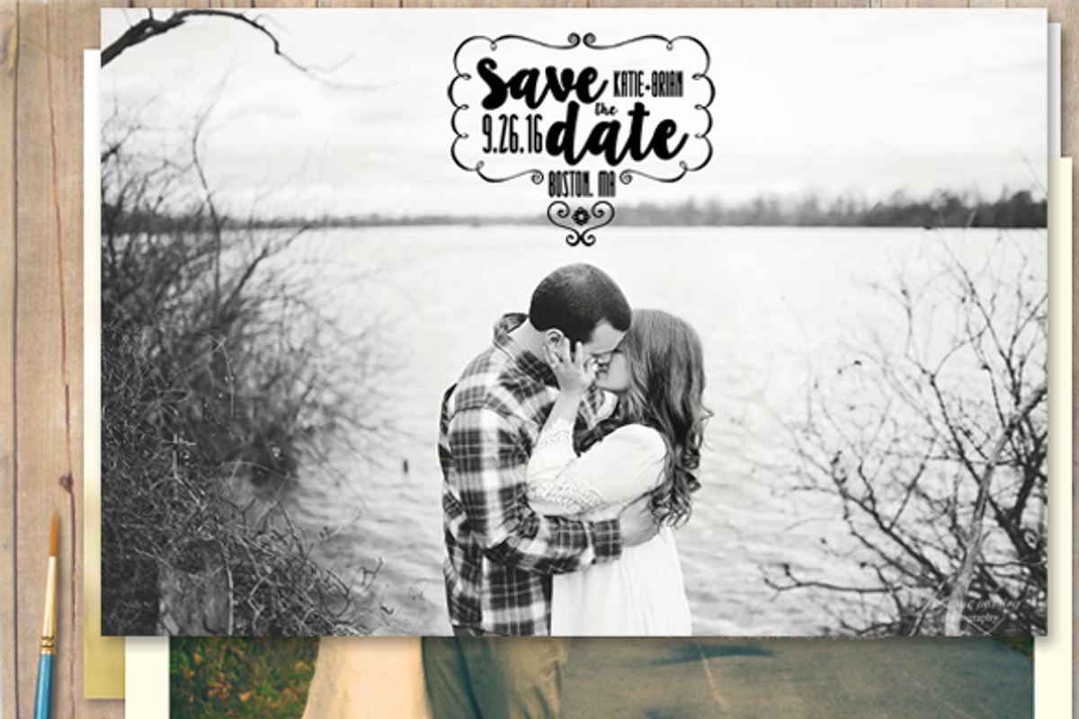 Save The Date Card Overlay Templates, an Invitation Template by cardcandy (Photo 5 of 5)