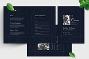 Minimal Funeral Program Layout, a Flyer Template by MightyDesign (Thumbnail 1 of 6)