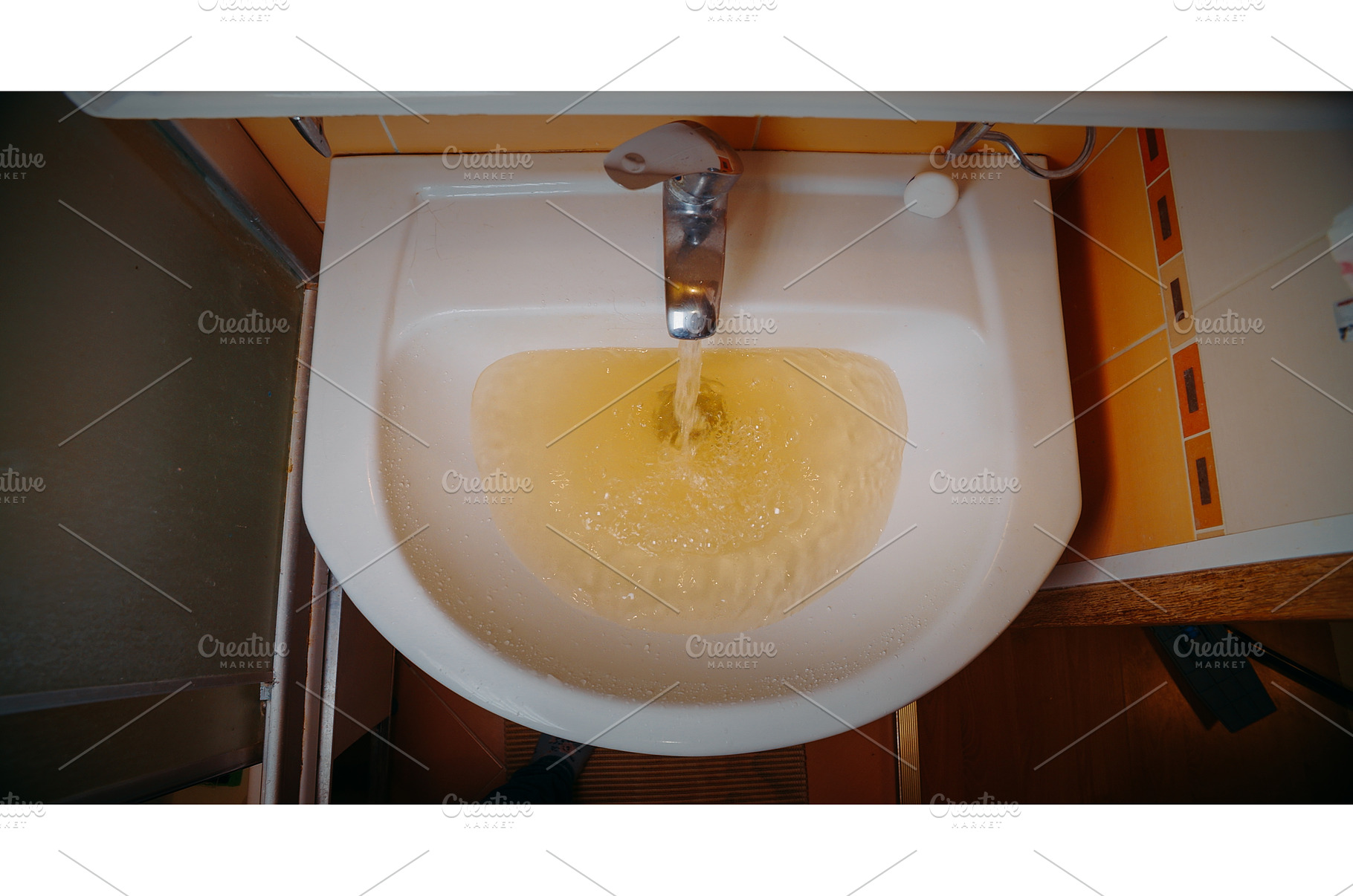 Toilet Bowl with Yellow Water, a Nature Photo by Our Amazing World