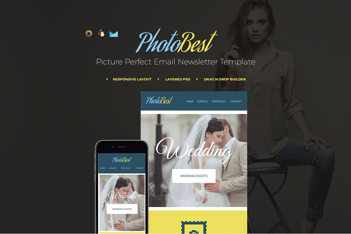 14 Email Newsletter Templates Bundle, an Email Template by ZippyPixels (Photo 15 of 15)