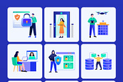 Cyber Security Illustration Set, a Technology Illustration by Brickclay (Thumbnail 8 of 8)