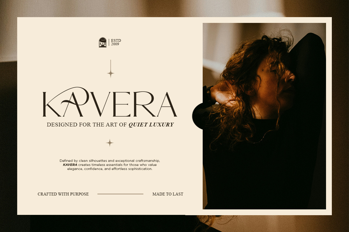 Welerya - Elegant Display Serif, a Serif Font by Muflieart (Photo 5 of 8)