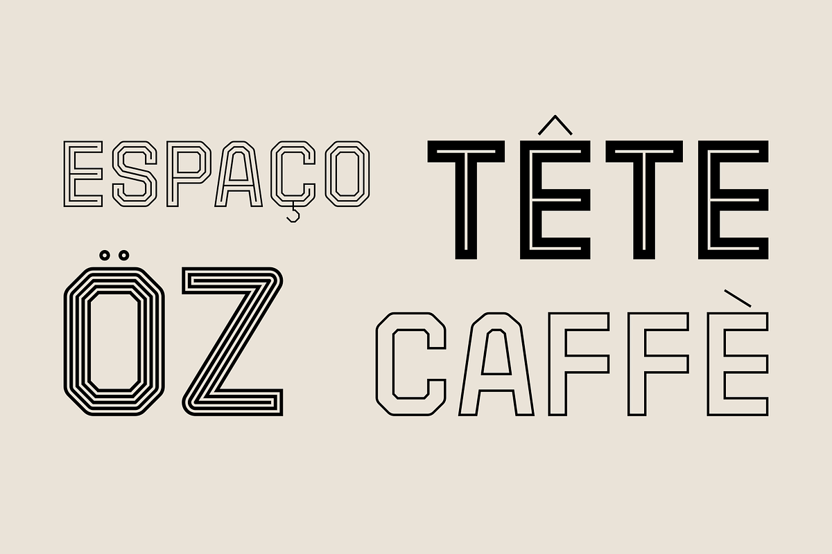 Parco – Font Family, a Font by Stefano Giliberti (Photo 9 of 10)