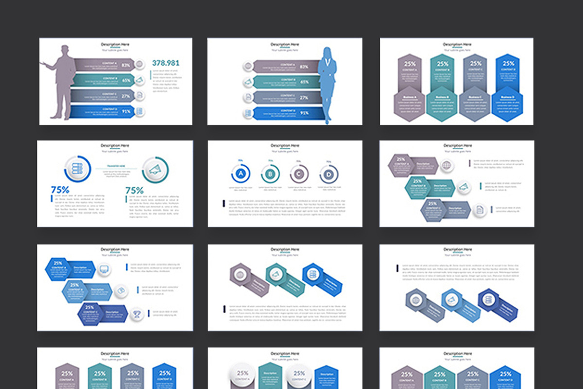3 IN 1 Powerpoint Presentation, a Presentation Template by Graphicgo (Photo 21 of 30)