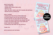 Cute Birthday Cake Invitation, an Invitation Template by M9 Design (Thumbnail 4 of 4)