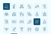 630 Peace and Protection Icon, an Outline Icon by Prosymbols (Thumbnail 12 of 15)