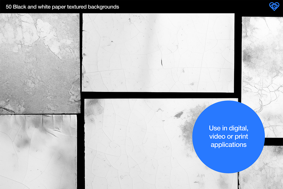 Paper - 50 Black & White Backgrounds, a Background Graphic by ikono.me (Photo 3 of 6)