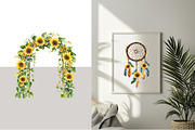 Sunflower Mother's Day Clipart, an Illustration by Design Market (Thumbnail 4 of 4)