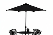 Table Umbrella Beach Silhouette, an Illustration by Amazin_art (Thumbnail 5 of 13)