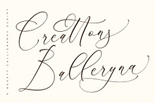 Creattons Balleryna A Beauty Script