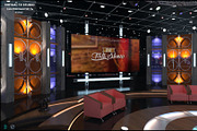 TV Studio Entertainment Set 3, a Furniture 3D Model by akerStudio (Thumbnail 13 of 22)