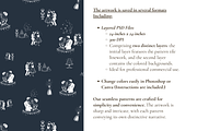 Party Toile de Jouy Seamless Pattern, a Background Graphic by Hughes Studio (Thumbnail 5 of 8)