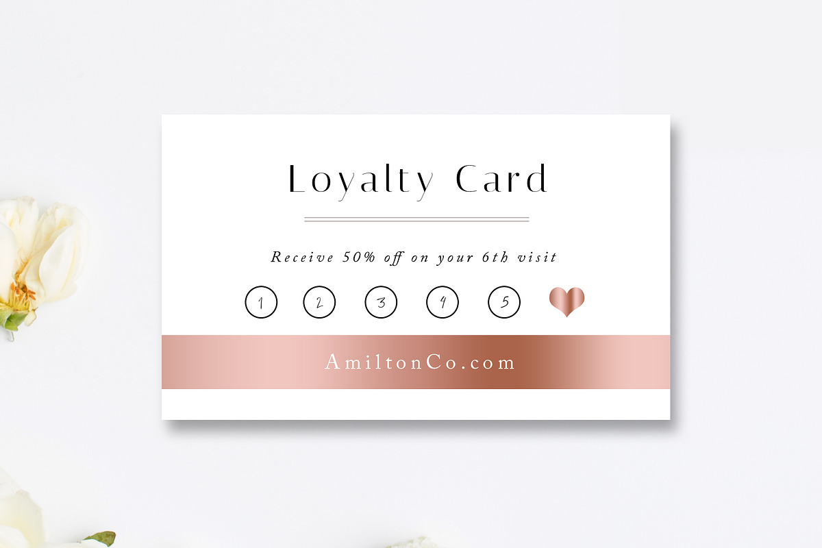 Loyalty Card Template, a Business Card Template by Marham Labeling Co (Photo 2 of 3)