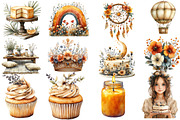 Boho Beige Birthday Sublimation, an Illustration by Designworld (Thumbnail 2 of 5)