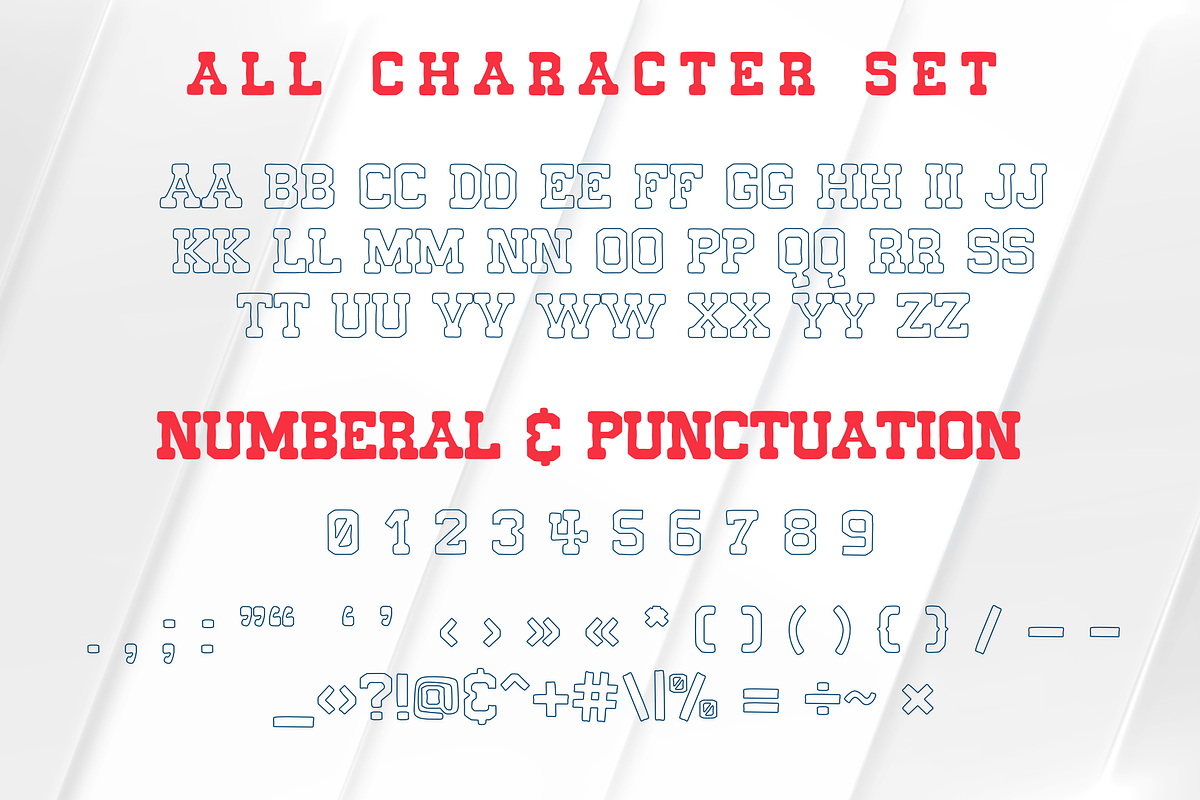 Baseball College is a sport font, a Serif Font by Brown Cupple (Photo 6 of 8)