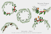 Watercolor Floral All Seasons Bundle, a Seasonal Illustration by Ksenia Shmakova (Thumbnail 27 of 39)