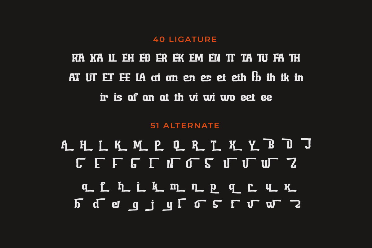 MEORU GEND | Display Hero Font, a Serif Font by twinstd (Photo 11 of 13)