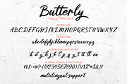 Butterly brush pen font, a Script Font by great19 (Thumbnail 10 of 10)