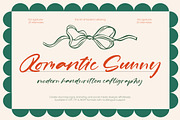 Romantic Sunny Modern Handwritten, a Script Font by stylishtype.co (Thumbnail 1 of 10)