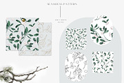 Mistletoe. Watercolor and graphic., a Decorative Illustration by ma_i_vi (Thumbnail 12 of 13)