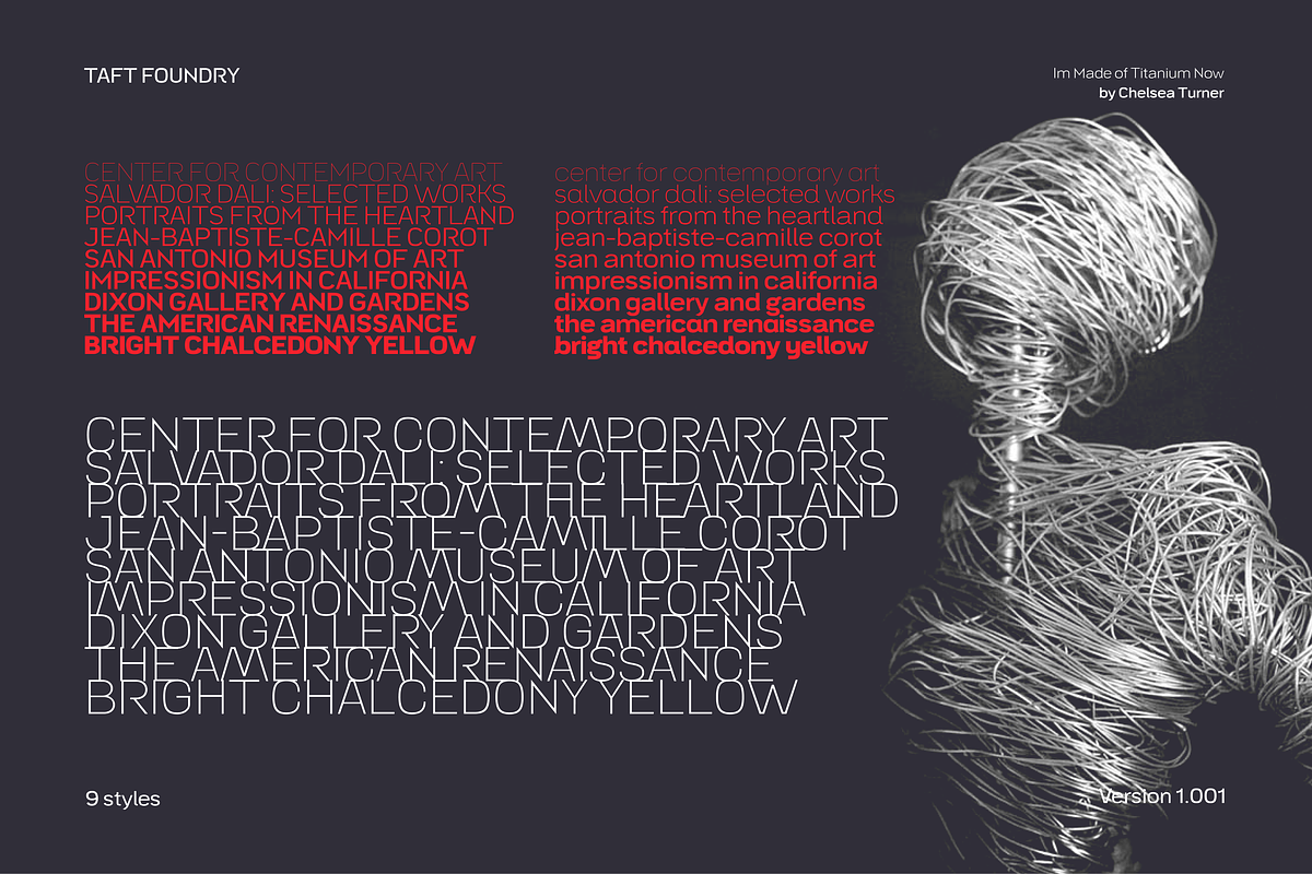 TA Film Fiction SemiX, a Sans Serif Font by TAFT Foundry (Photo 5 of 14)