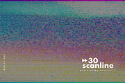 30 Scan lines Glitch Background, a Texture Graphic by freeject.net (Thumbnail 16 of 32)