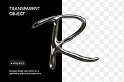 Chrome Y2K Font, an Object Graphic by Illustrava (Thumbnail 5 of 7)