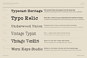 Typewriter Font Bundle – 33 Fonts!, a Slab Serif Font by HipFonts (Thumbnail 21 of 26)