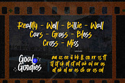 Goal Goodies - Quick Brush Font, a Handwritten Font by Gassstype (Thumbnail 7 of 8)