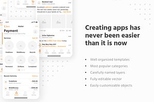 Makeapp Wireframe Kit