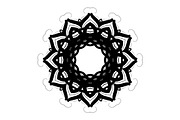 Elegant Mandala Line Art Collection, a Decorative Illustration by NJ Himel (Thumbnail 83 of 101)