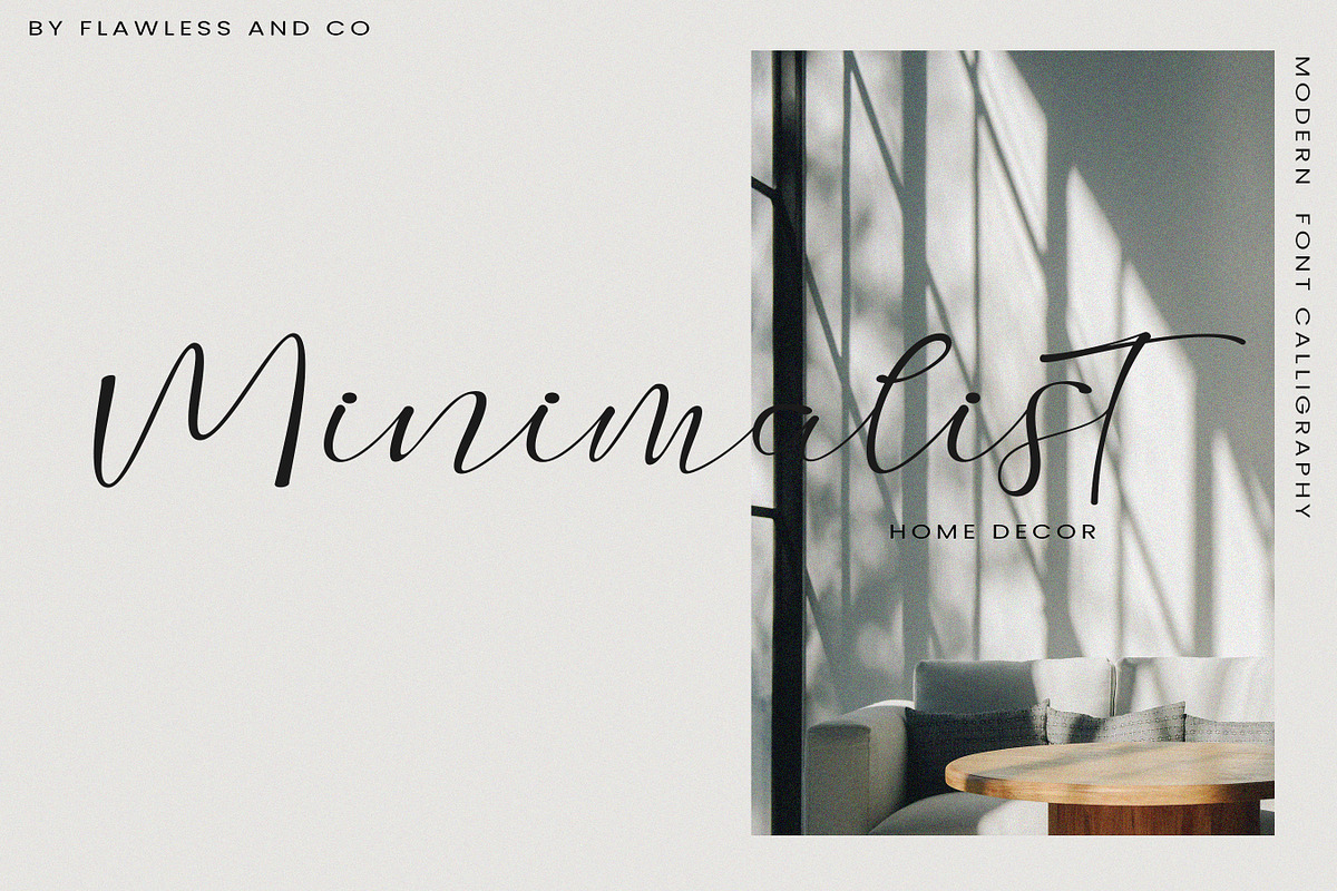 Moura - Modern Script, a Script Font by Flawless And Co (Photo 2 of 16)