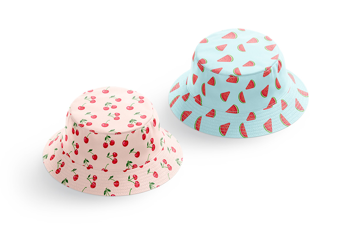 Bucket Hat Mockups, a Hat Mockup by rebrandy (Photo 4 of 9)