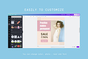 Canva Instagram Template Post Amber, a Social Media Template by Lythcreative (Thumbnail 5 of 5)
