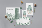Watercolor ClipArt Green Plants, an Illustration by SirenaArt (Thumbnail 15 of 20)