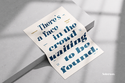 Soleram - 3 Style with 7 Weight Font, a Serif Font by Burntilldead (Thumbnail 9 of 13)