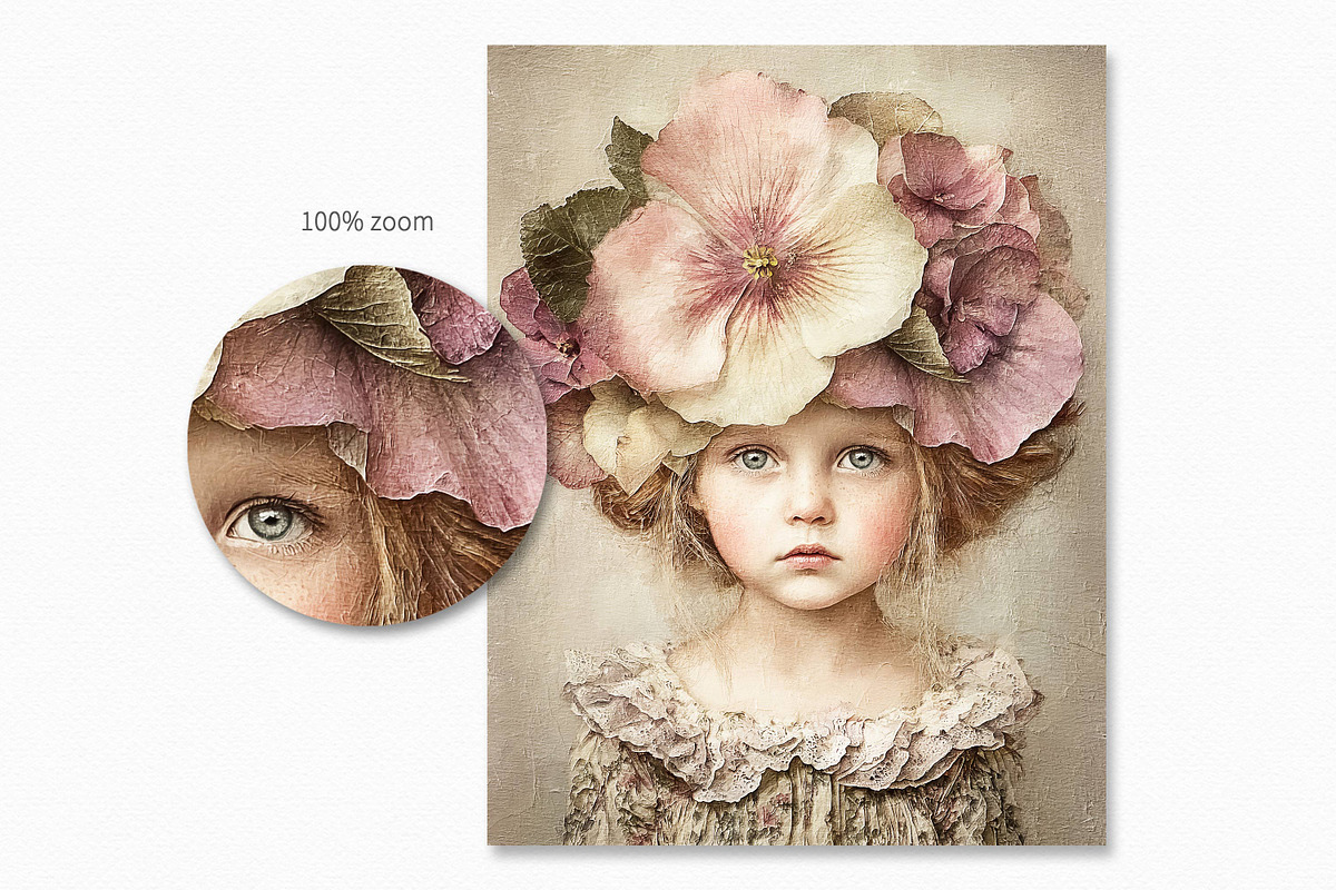Flower Girls, a Decorative Illustration by rileyBgraphics (Photo 6 of 6)