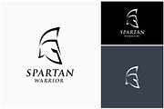 Spartan Warrior Greek Helmet Logo, a Branding & Logo Template by ika trisiana (Thumbnail 1 of 2)