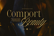 Comport Beauty - Classy Font Duo, a Script Font by Bale Type (Thumbnail 1 of 10)
