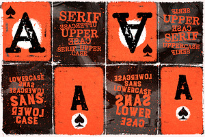 Ace Of Spades Win-Win Typeface