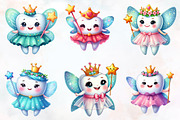 Colourful cute tooth fairy sublimati, a Seasonal Illustration by RobertsArt (Thumbnail 3 of 7)