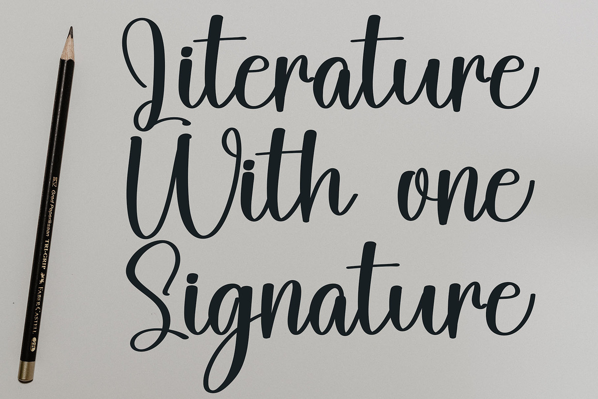 Monoline, a Handwritten Font by FreshTypeINK (Photo 5 of 8)