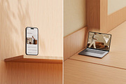 Nordic Device Mockup Collection, a Mac Mockup by Mockup Line (Thumbnail 1 of 10)